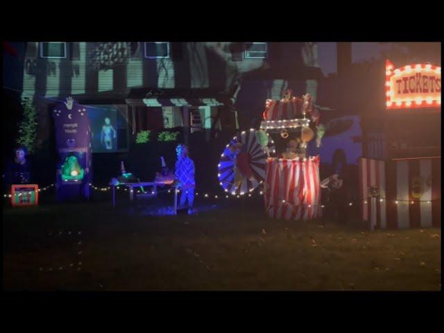 WATCH: Halloween 'Carnevil' display lights up North Olmsted home