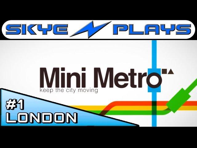 Mini Metro #1 ►London 2000+ Strategy and Tips◀ [1080p 60 FPS] Gameplay PC Mac IOS Android