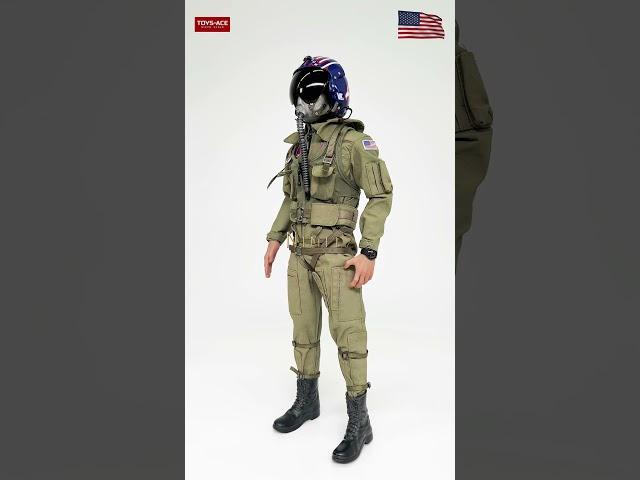 Toys Ace - Top Gun F-14 Tomcat Aviator Lieutenant Pete Mitchell - 1:6 Scale Figure #maverick #topgun