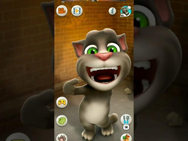 Talking tom cat  #shorts #youtubeshorts #shortvideo #talkingtomcat #talkingcat #gaming #cartoon