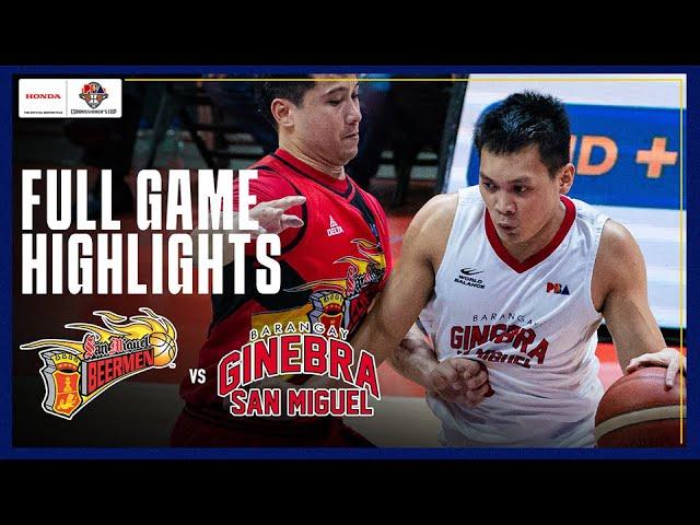 SAN MIGUEL vs. GINEBRA | FULL GAME HIGHLIGHTS | PBA SEASON 49 COMMISSIONER’S CUP | JANUARY 5, 2025