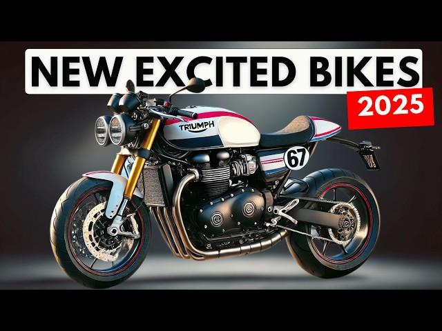 Top 6 New Exciting Motorcycles Coming in 2025