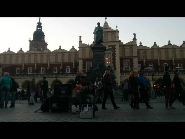 Street music in Krakow