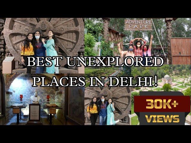 5 Amazing Unexplored Places in Delhi | Unexplored Couple Friendly Places | दिल्ली में घूमने की 5 जगह