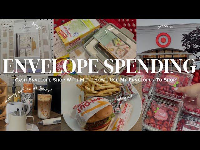 Shop With Me | How I Shop Using the Cash Envelope System | Target, Walmart