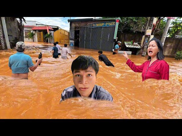 Cực Nóng..! Khủng khiếp Nửa Đêm Lũ Đổ Về Bất Ngờ, Cả Khu Phố Chìm Trong Biển Nước Rồi
