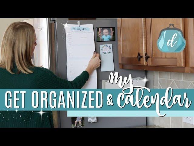 KITCHEN ORGANIZATION  Do It On A Dime 2018 Calendar & Command Center