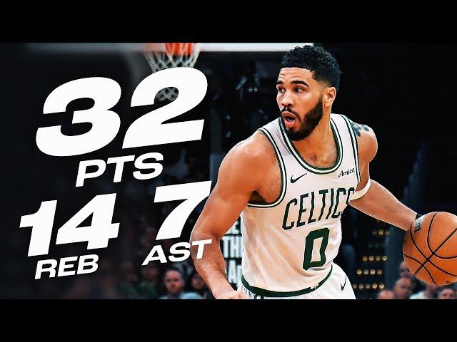 Jayson Tatum's 32-PT DOUBLE-DOUBLE vs Spurs! | February 12, 2025