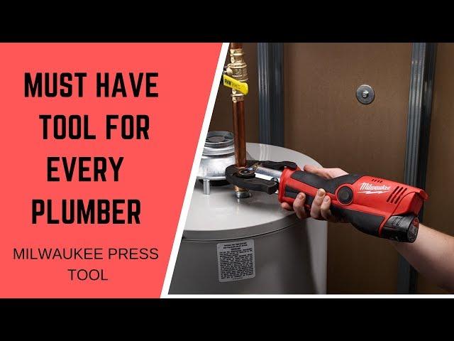 The Milwaukee M12 Press Tool  A Must For Every Plumber