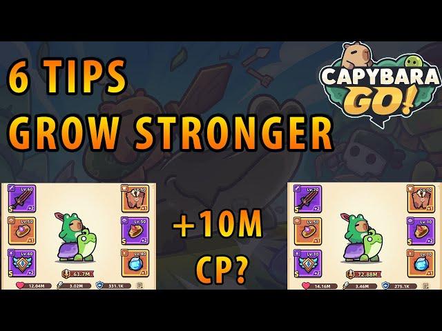 Capybara GO! - 6 Proven Tips to Get Stronger Fast (Beginner to Pro Guide)