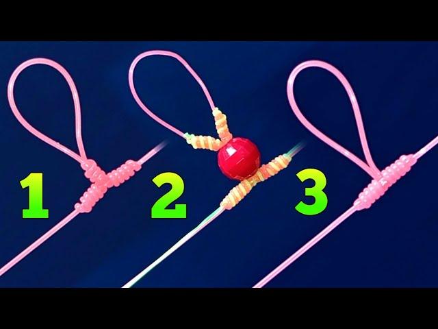 Update T knot - Super easy way to tie T knot fishing - Fishing knots