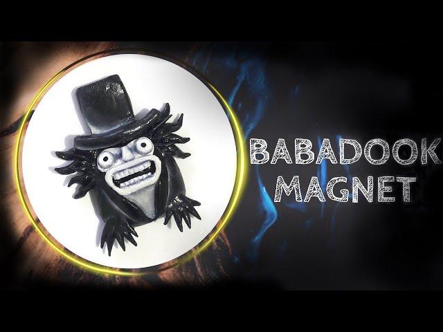 How to Create: Babadook Magnet