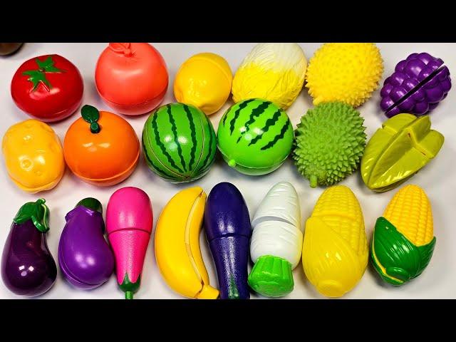 果物,野菜,木製,カッティング,満足のいくビデオ, asmr, asmr wooden fruits, asmr cutting fruits