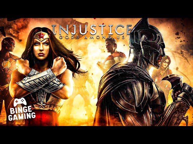 Injustice: Gods Among Us - All Cutscenes Game Movie (4K ULTRA HD)