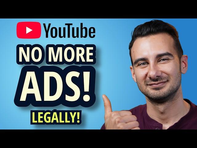 How to Block YouTube Ads -- For Real For Real (LEGAL)