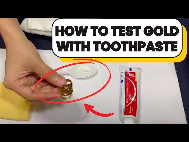 How to Test Gold at Home With Toothpaste (Easy DIY Method)