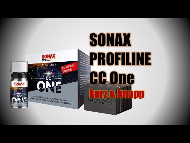 SONAX PROFILINE CC One Hybrid-Keramikversiegelung kurz und knapp erklärt #SONAXschweiz