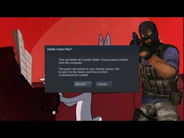 Uninstall Counter-Strike: Source