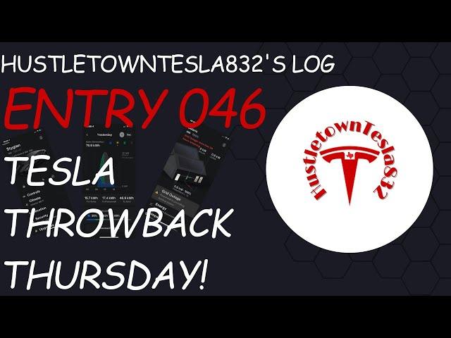 HUSTLETOWNTESLA832'S LOG: ENTRY 046 TESLA THROWBACK THURSDAY! DUAL MOTOR AND AUTOPILOT