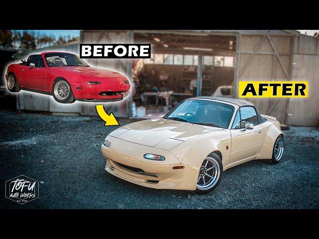 Building a Widebody Miata in 10 Minutes.