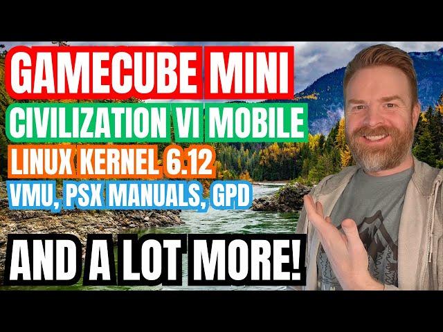 Huge Linux Kernel Update, VMU Runs Doom, Unofficial Gamecube Mini, GPD Pocket 4 and more