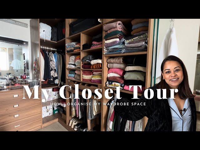 HOW I ORGANISE MY CLOSET SPACE | MY CLOSET TOUR