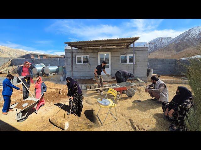️"Crafting a Beautiful Stone Porch: Amir's Family Project & Legal Challenges"