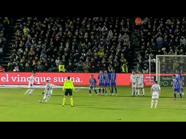 Arda Güler Hits the Post - Debut vs Arandina - Copa Del Rey