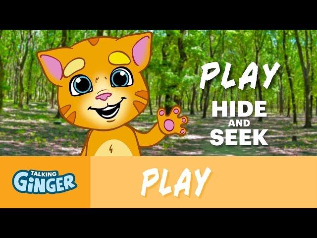 Hide 'n' Seek with Talking Ginger - Forest Fun