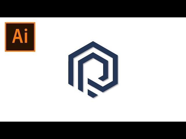 P Logo Design Tutorial Illustrator