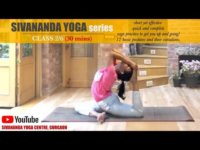 Sivananda Yoga 30 min series - Class 2