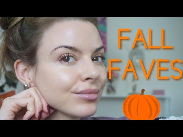 fall favorites! skincare, makeup, candles, nails, clothes | bauer beauty