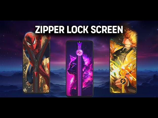 Zipper Lock Screen - Zip Lock - VideoFeature - 12/07/2024