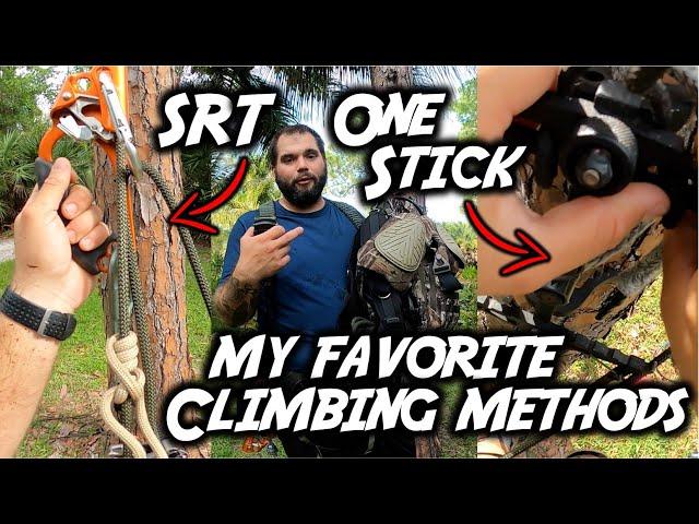 My COMPLETE SADDLE HUNTING and CLIMBING SYSTEM: How I SRT and One-Stick and WHY (SNS 2023-24 #7)