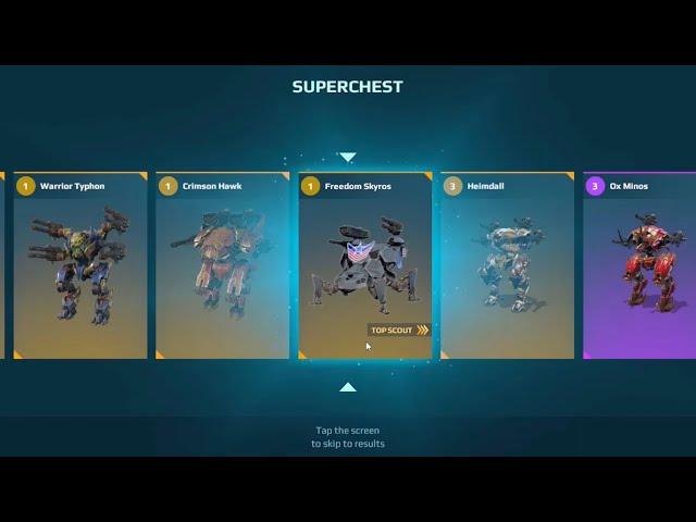 lucky opening transforms my steam account (War Robots)