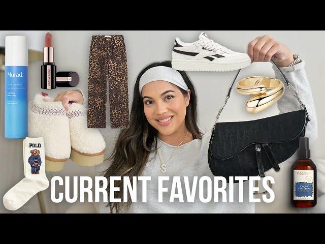 current favorites + things I'm loving for fall! amazon, fall fashion, beauty, lifestyle faves!