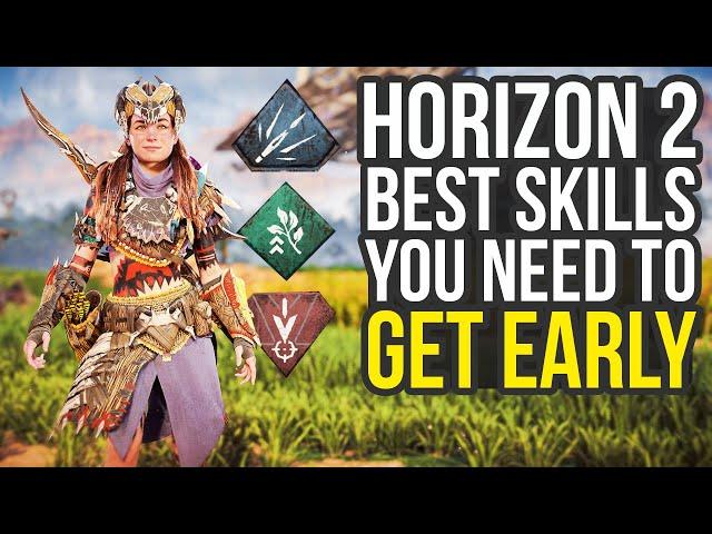 Horizon Forbidden West Best Skills You Need To Get Early (Horizon Forbidden West Tips And Tricks)