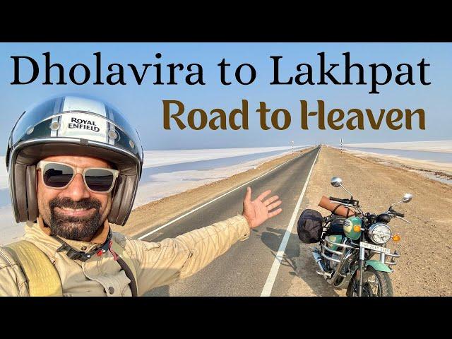 Dholavira - Road to Heaven - Rann of Kutch | India’s Most Beautiful Roads ️ | The Young Monk |