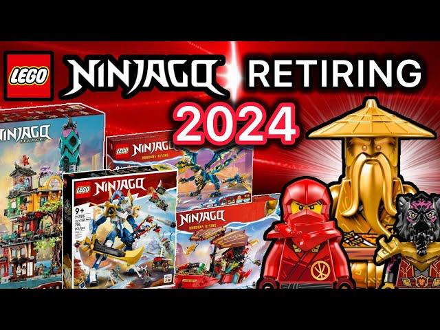 Every Lego Ninjago set RETIRING in 2024 !!