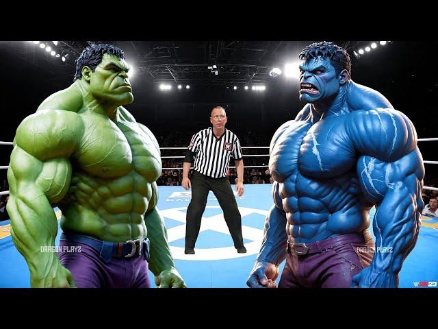 HULK VS BLUE HULK - EPIC BATTLE