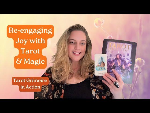 Finding Joy with Tarot and Magic -  Tarot Grimoire Exploration of the Four of Cups