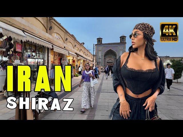 Iran  Shiraz / 2024 REAL LIFE VLOG / Walking Tour 4K HDR Above The Underpass Zand