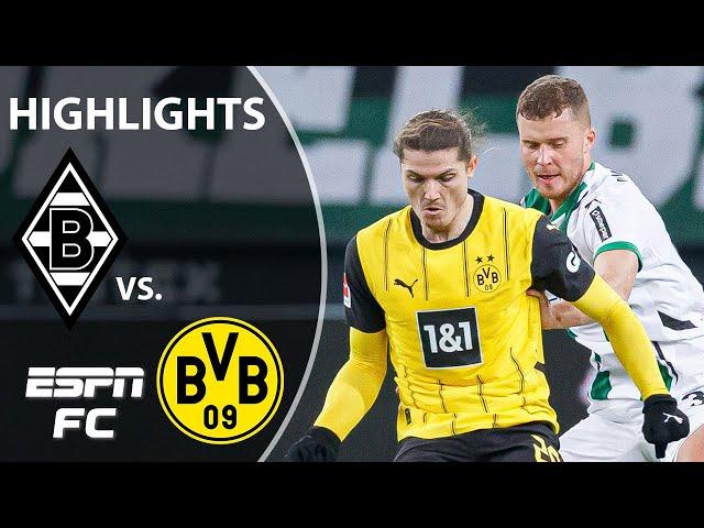 Borussia Monchengladbach vs. Borussia Dortmund | Bundesliga Highlights | ESPN FC