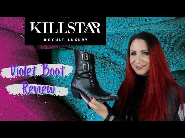 KILLSTAR VIOLET BOOTS REVIEW