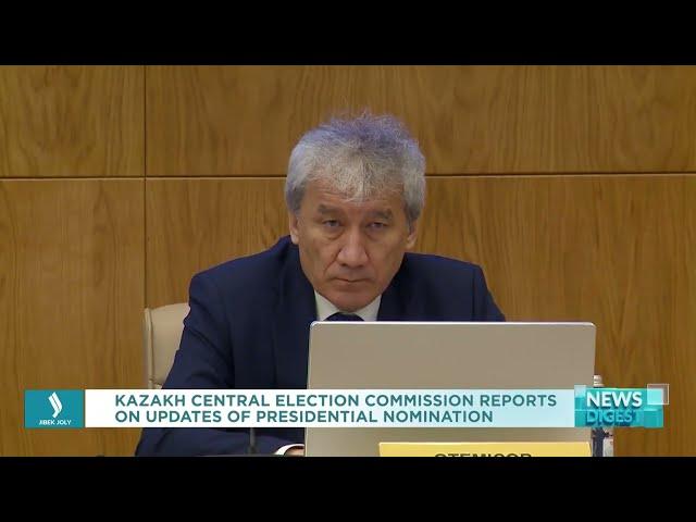 Kazakh Central Election Commission reports on updates of presidential nomination | Jibek Joly TV