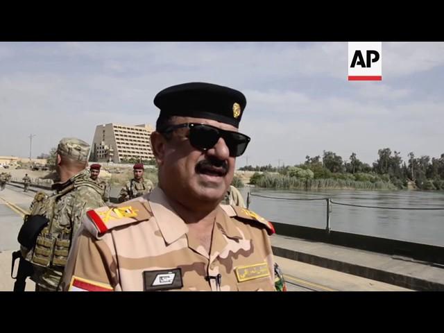 Army builds bridge across Tigris