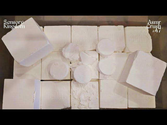 Variety Dump | Fresh Block Crush | Plain Jane Blocks | Gym Chalk ASMR | Oddly Satisfying