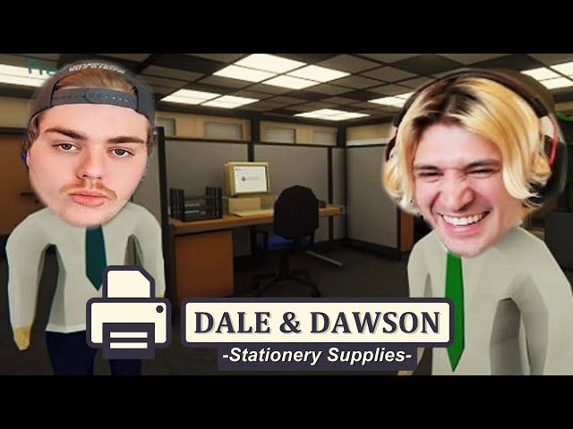 Among Us meets The Office | xQc Plays Dale & Dawson Stationery Supplies