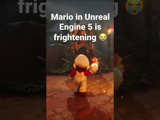 Mario in Unreal Engine 5 is Frightening!