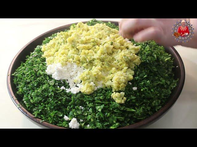 ЧУДУ С ЗЕЛЕНЬЮ И ТВОРОГОМ️НЕЖНЫЕ  СОЧНЫЕ И ОЧЕНЬ ВКУСНЫЕ
